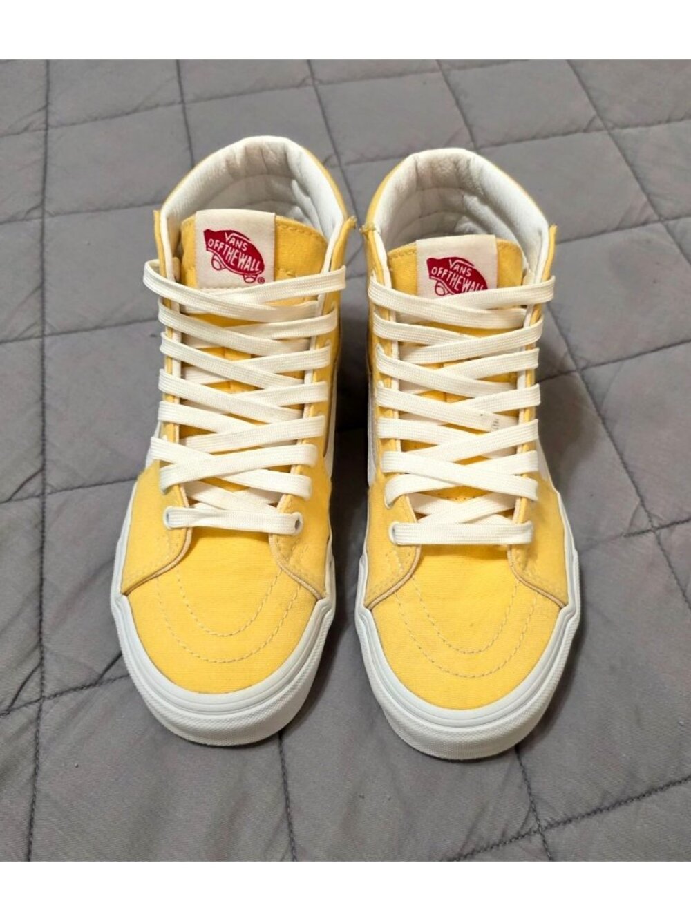 Vans Yellow High-Top Sneakers (SKU#2103)